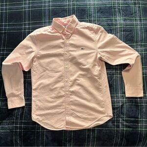 Men's Pink Button-Down Shirt Vineyard Vines-slim fit size small